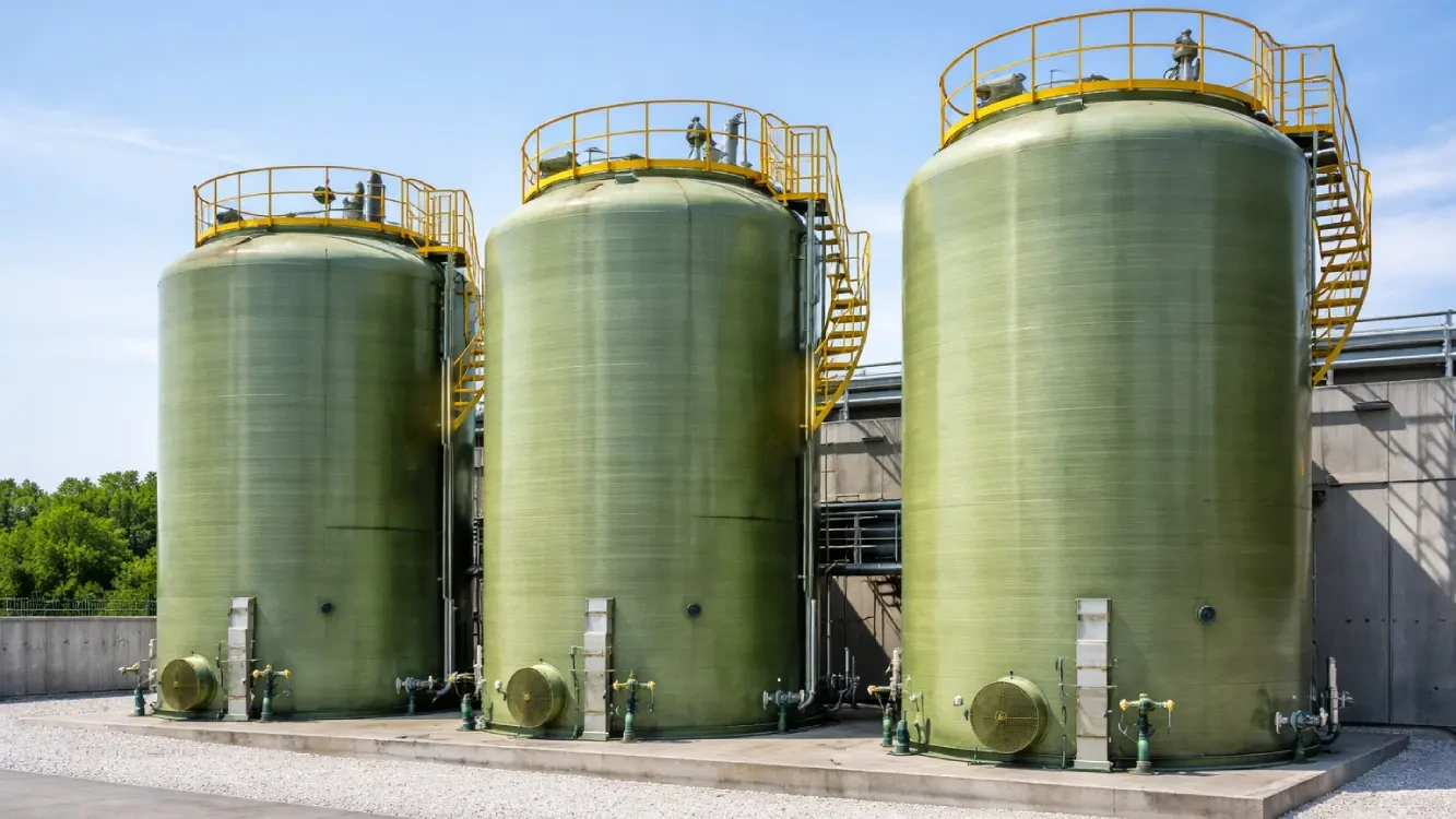 Glass fiber reinforced pipes